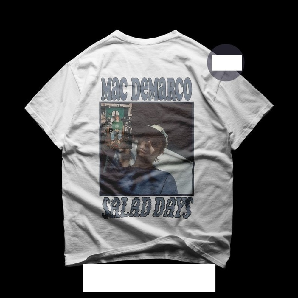 Mac Demarco Back T-Shirt - This Old Dog Single - Salad Days Shirt